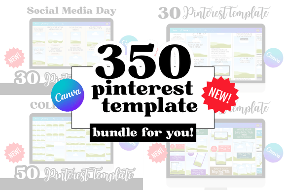 Download 350 Pinterest Pin Bundle - Pinterest pin Collection