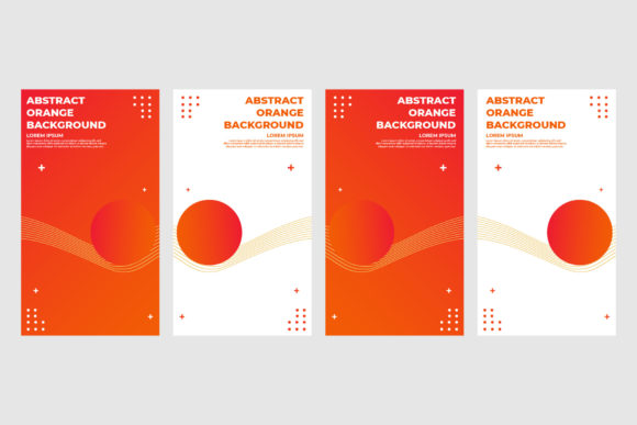 Download Orange Instagram Stories Template - Orange instagram Collection