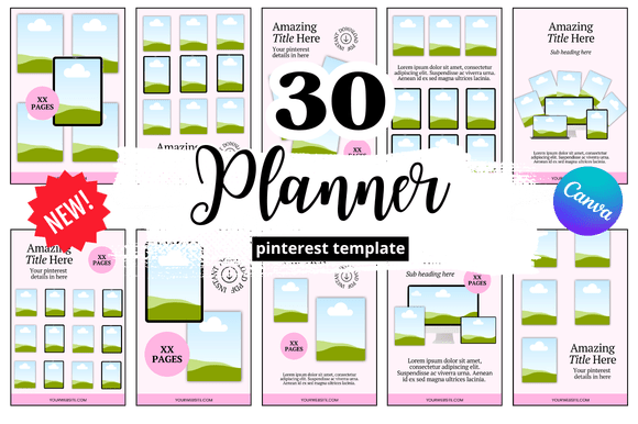 Download 30 Planner Pinterest Pin - Pinterest pin Collection
